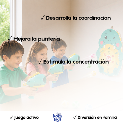 Lanzasaurio de Bolas KokoKids™