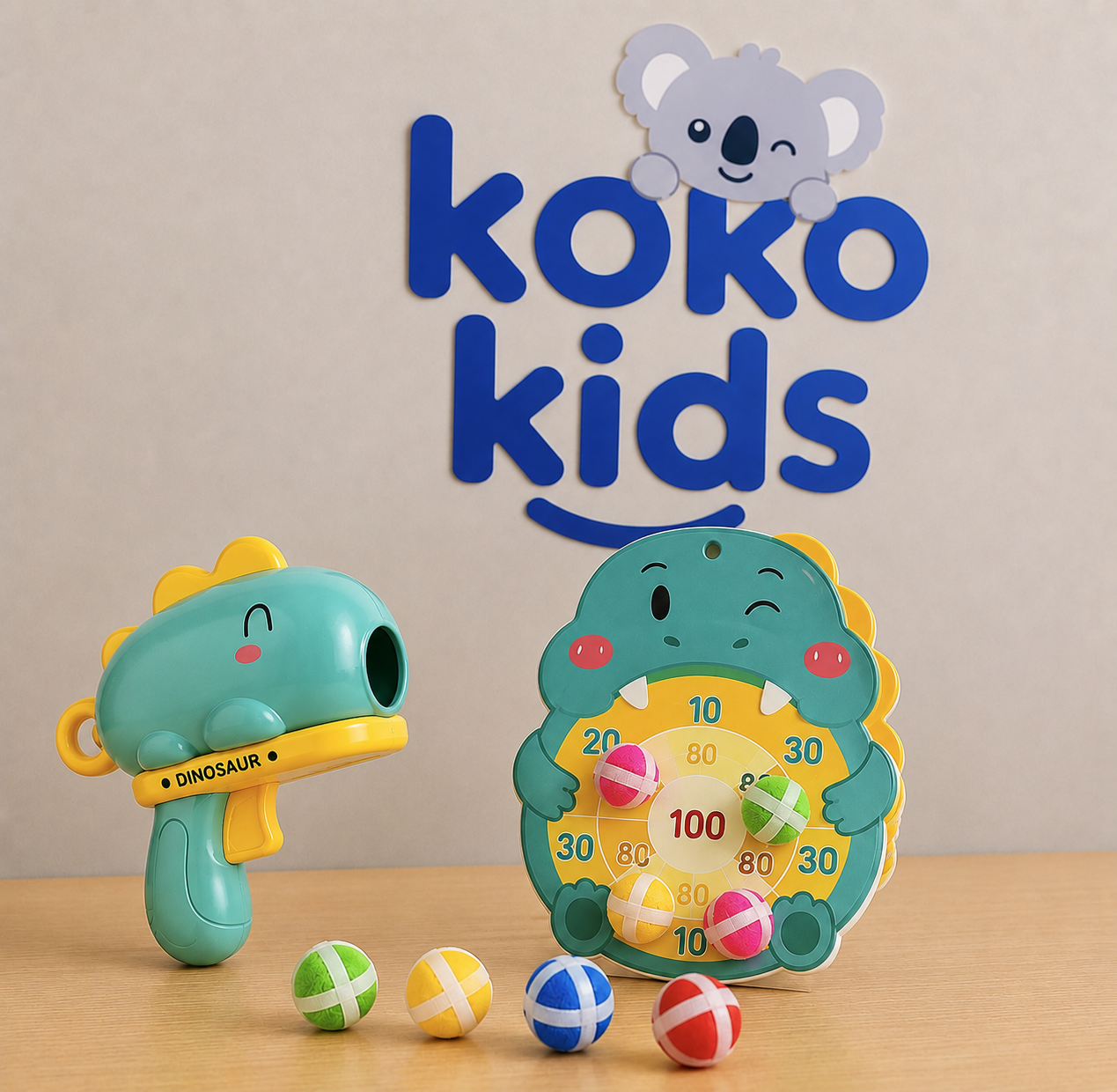 Lanzasaurio de Bolas KokoKids™