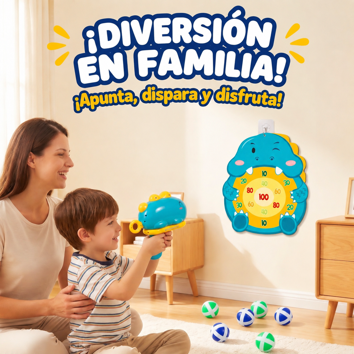 Lanzasaurio de Bolas KokoKids™