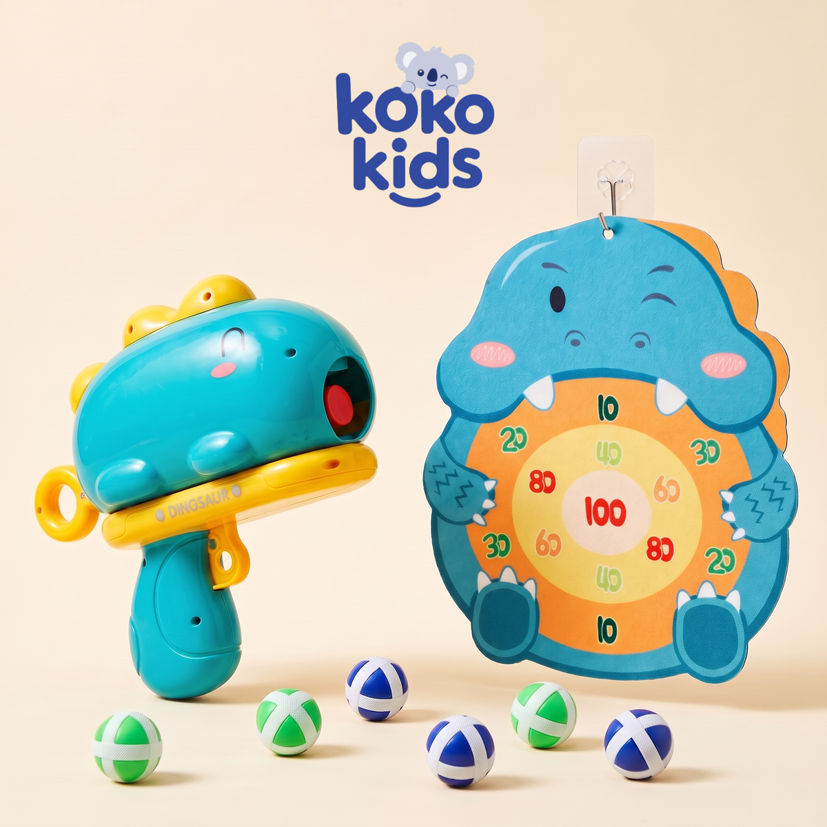 Lanzasaurio de Bolas KokoKids™